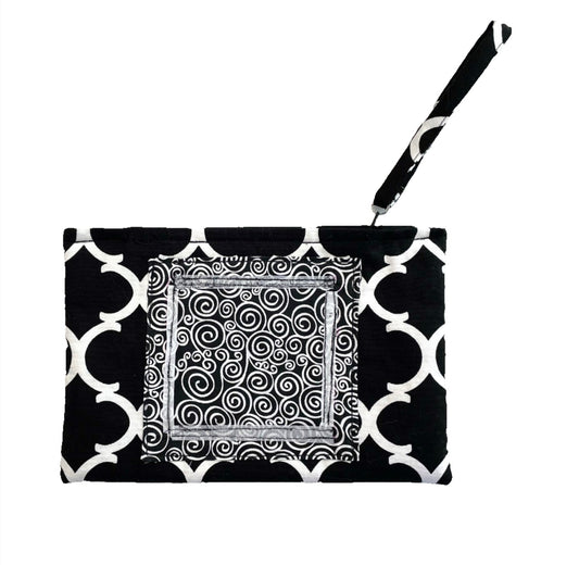 Purse/Clutch for Interchangeable Front Panels